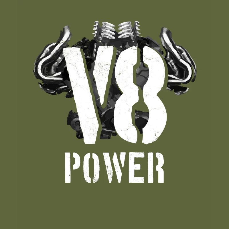 V8 engine engine power