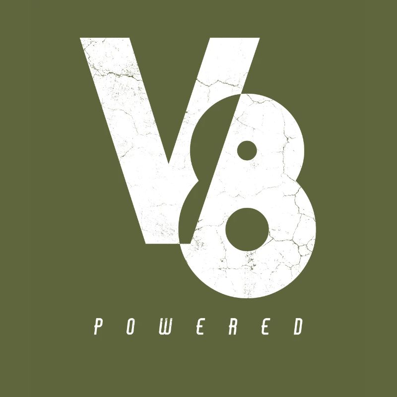 V8 Engine Motor Powered