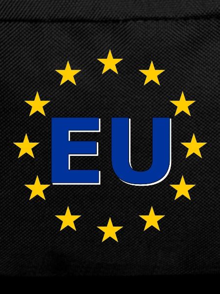 EU symbol in the star ring