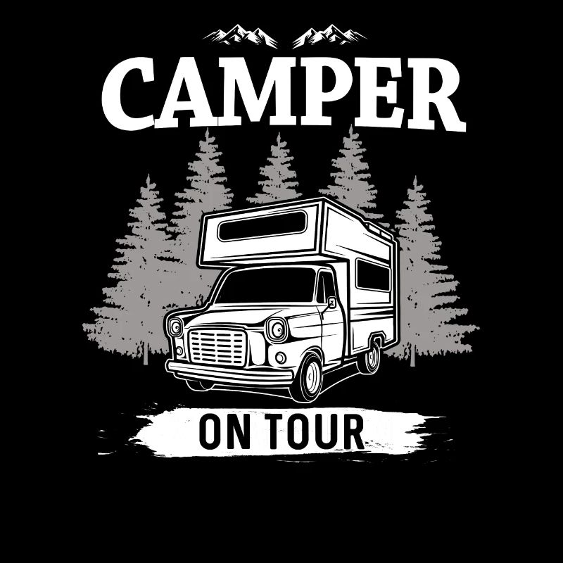 Camper on tour
