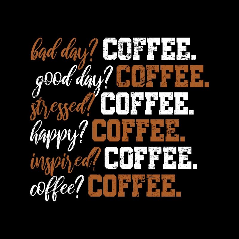 Kaffee Lustiger Text Englisch