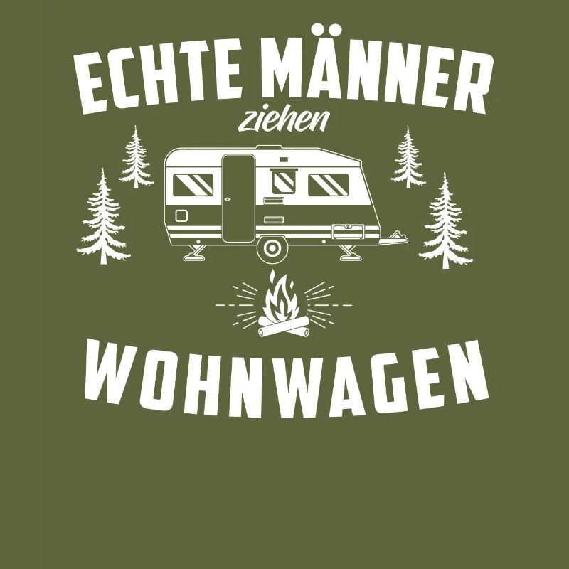 Real men pull caravans