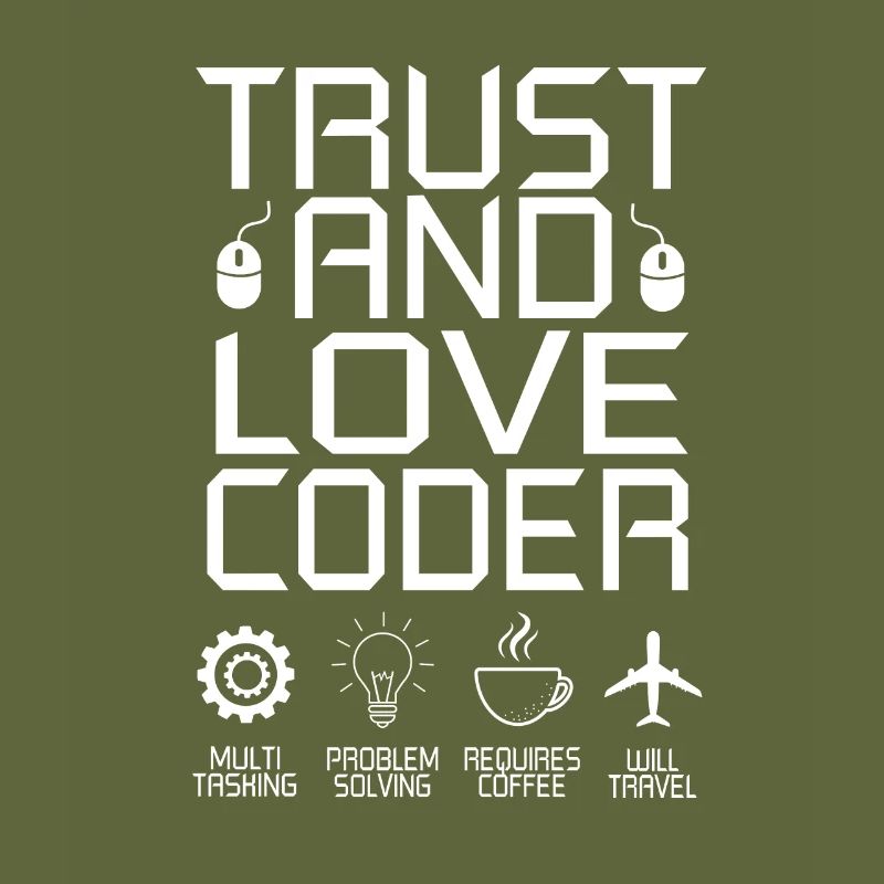 Coder programmer coffee developer gift