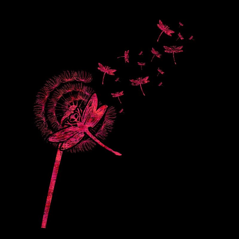 Libelle Pusteblume