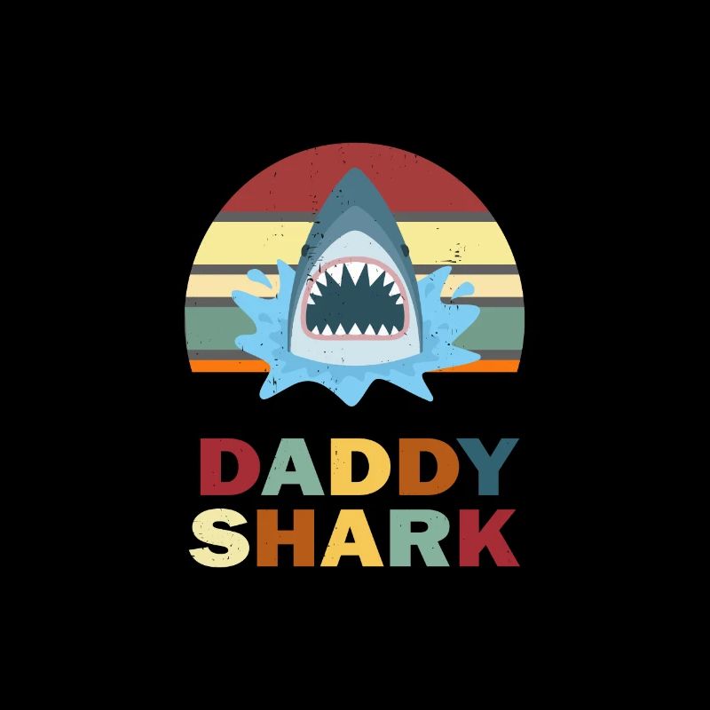 Father's Day Daddy Daddy Daddy Daddy Daddy Shark