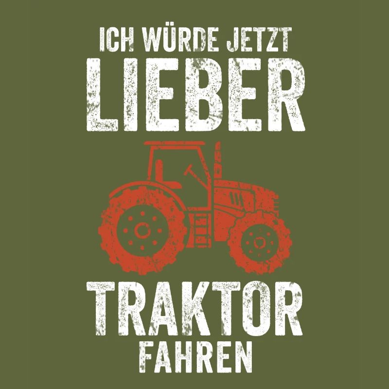 Traktor Ernte