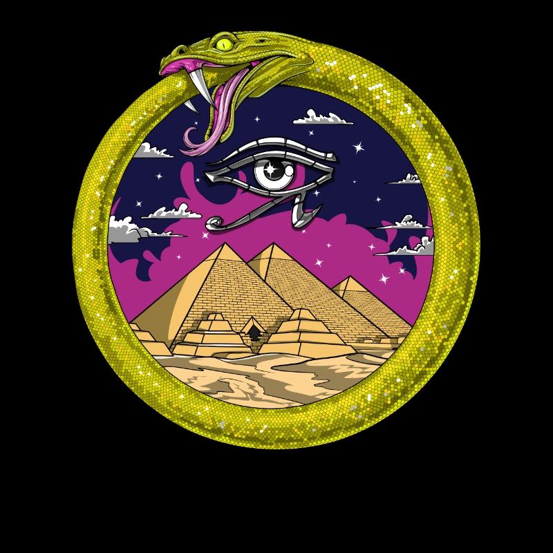 Pyramides Egyptiennes Ouroboros Serpent