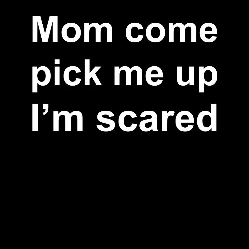 Mom Pick Me Up I'm Scared Meme