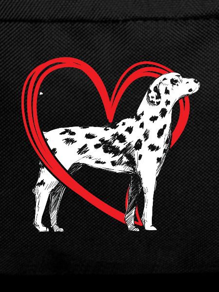 Dalmatian heart
