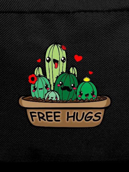 Free hugs cactus