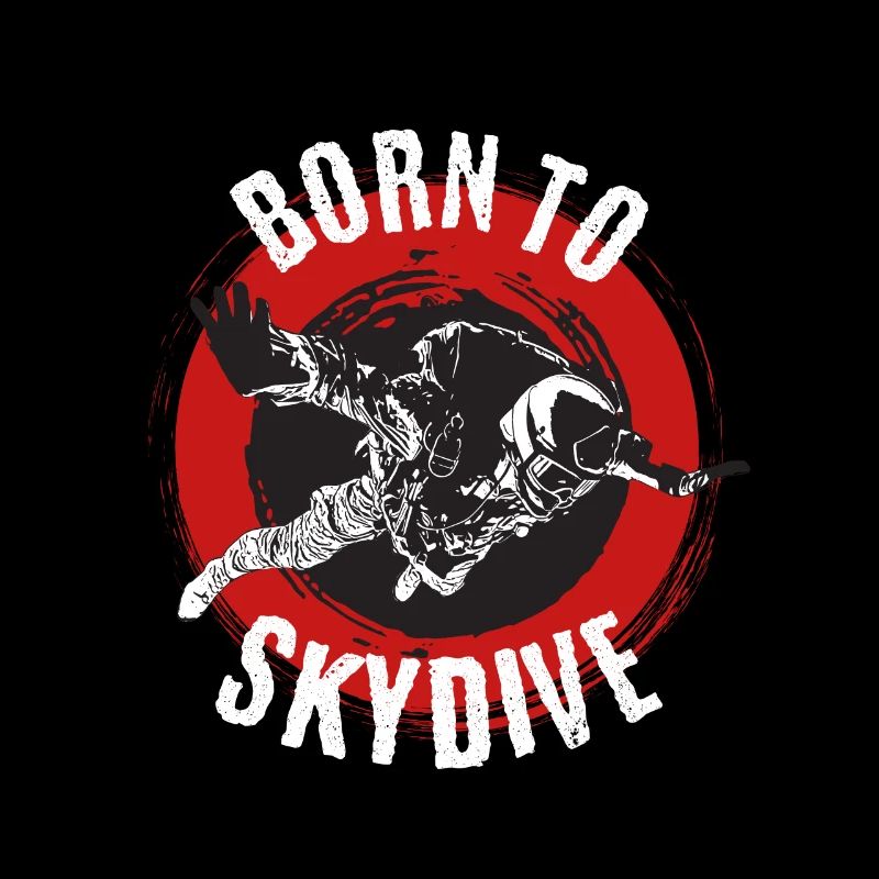 Parachute skydiving parachuting