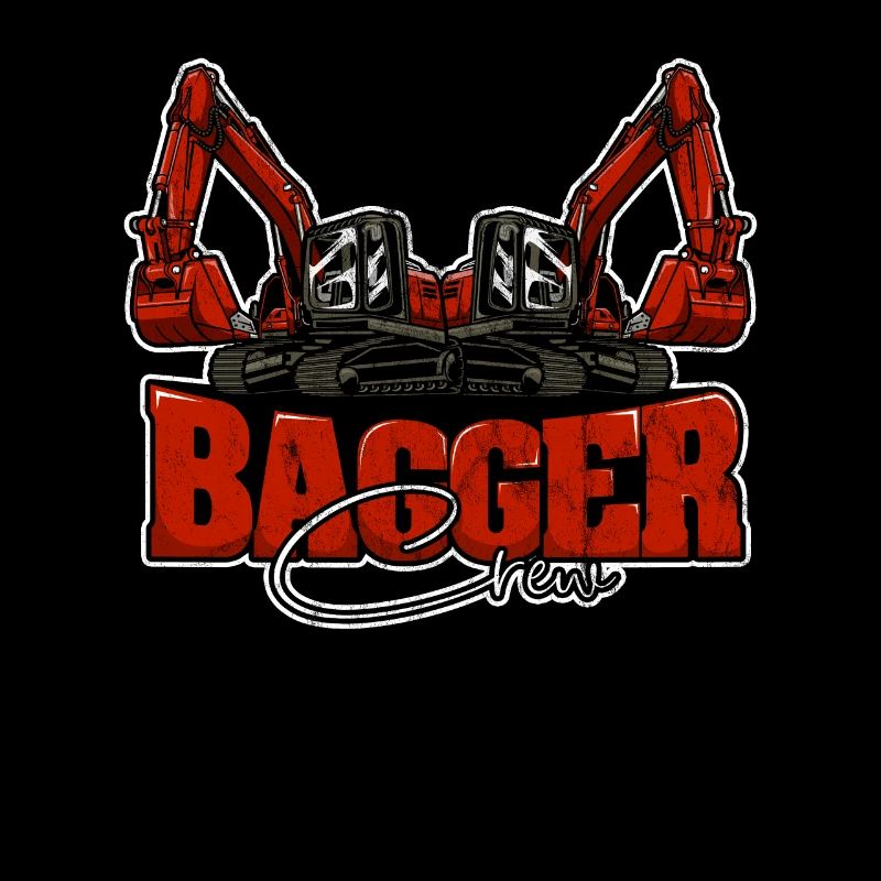 Bagger Schaufelbagger Kinder Jungen - Bagger Crew