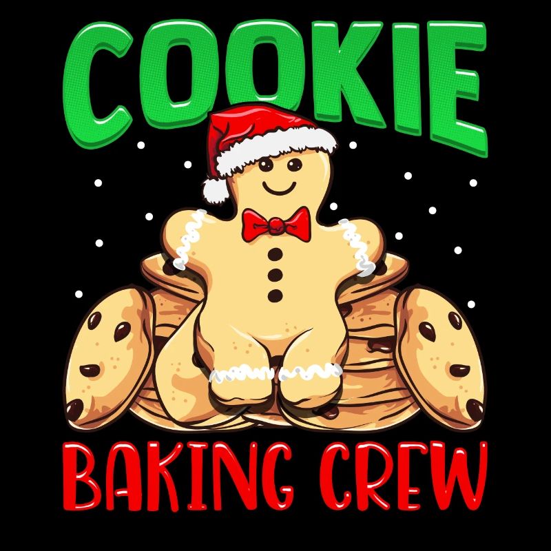 Cookie Baking Team Lebkuchenmann Plätzchen Backen