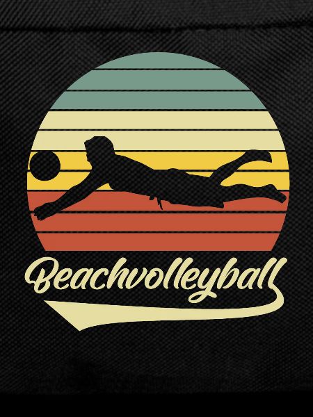Beach volleyball retro