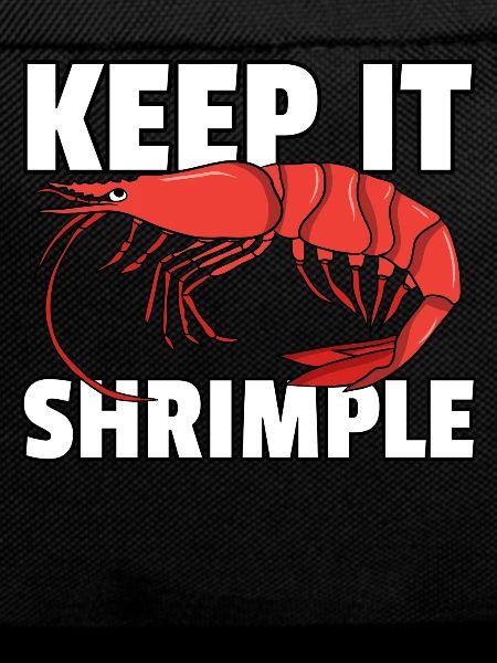 Shrimp Shrimp Crab Fish Funny