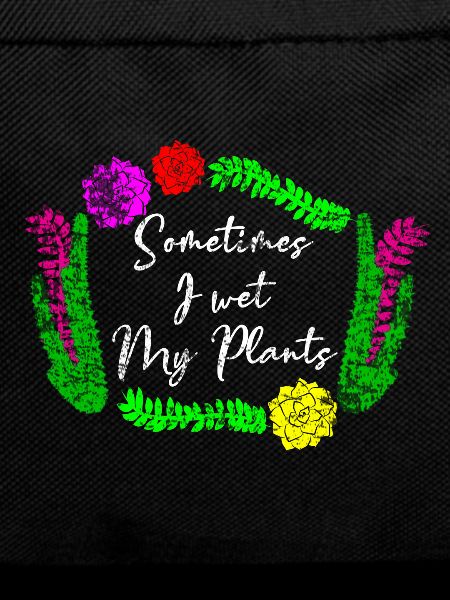 Gardeners plants water