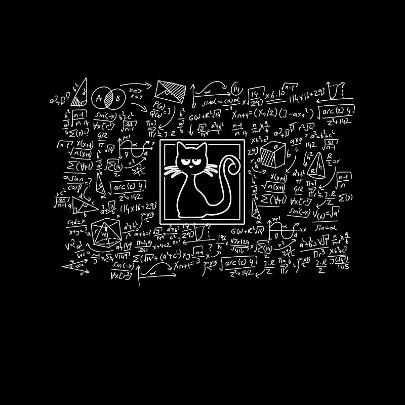 La boîte à chat de Schrodinger Funny Science Nerd P