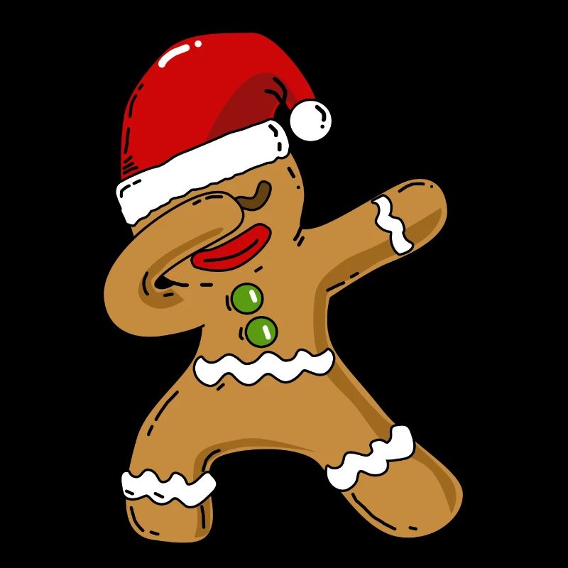 Dabbing biscuit Christmas