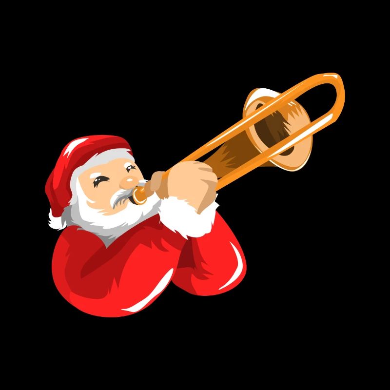 Trombone Santa Claus