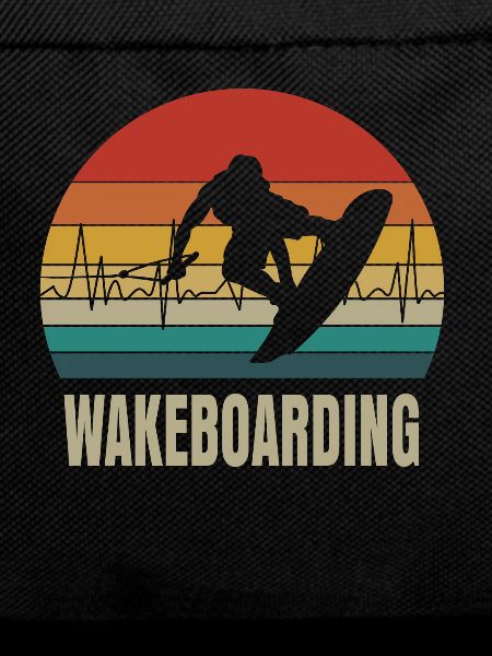 Wakeboard retro heartbeat gift