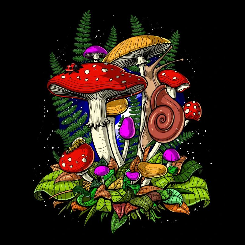 Fungus Magic Mushrooms Nature