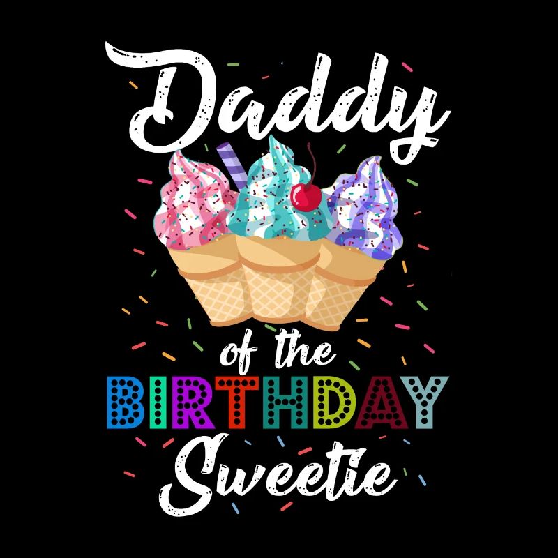 Papa Geburtstag Süße Eiscreme Prinzessin Vater