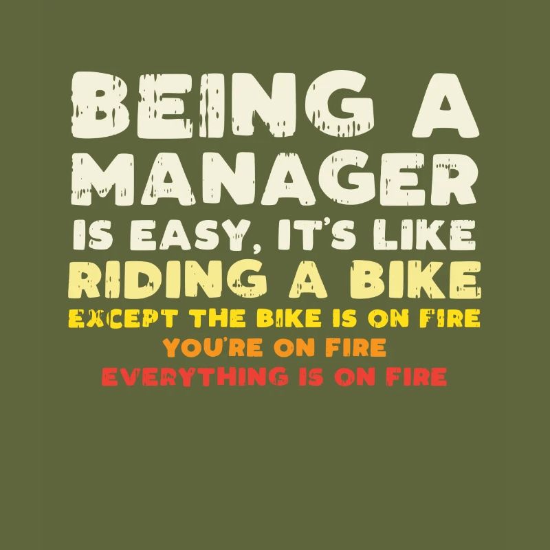 Manager saying Funny