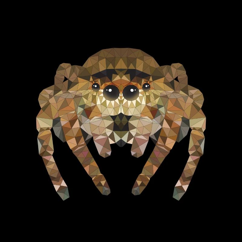 Polygone Araignée Araignées Insectes Animaux de compagnie Enfants