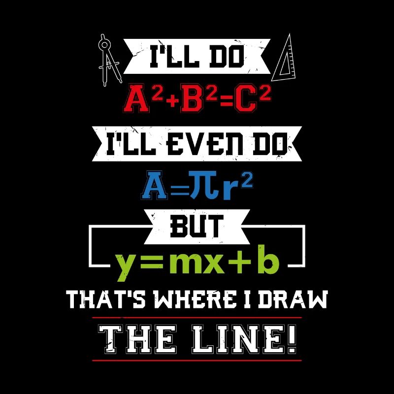 Math Teacher Algebra Mathematician Paying Gift