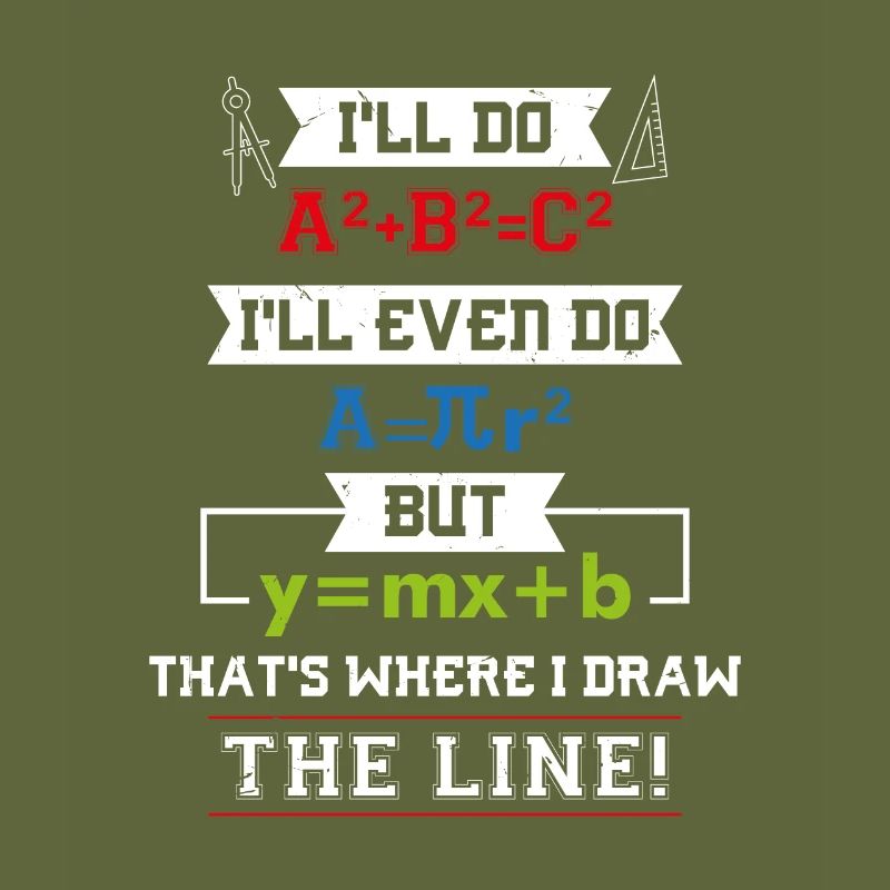Math Teacher Algebra Mathematician Paying Gift