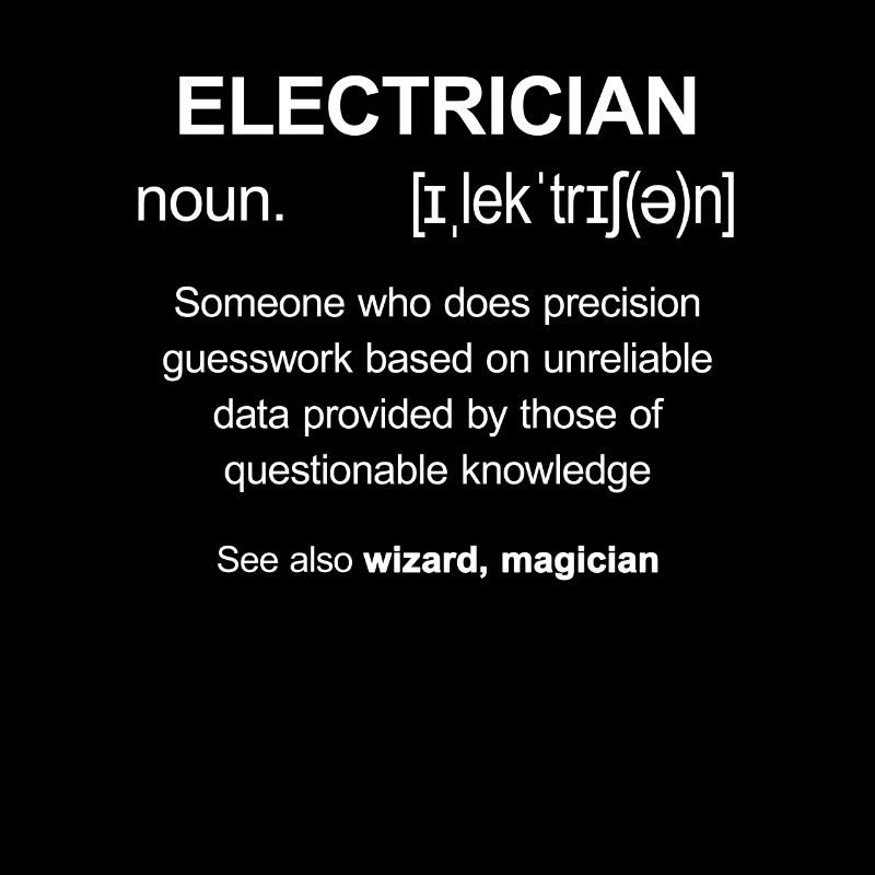 Elektriker Elektro Elektroniker Elektrisch Strom