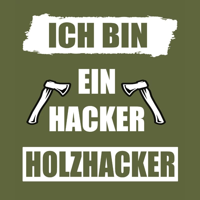 Ich bin ein Holzhacker