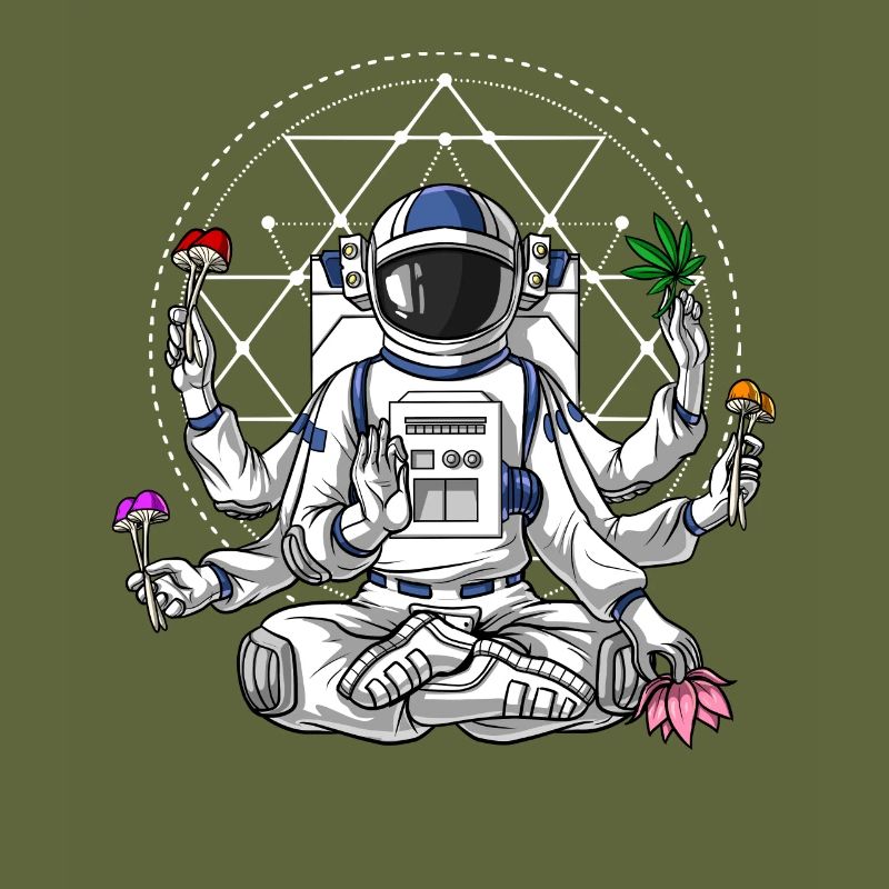 Psychonaut Psychedelic Astronaut Meditation