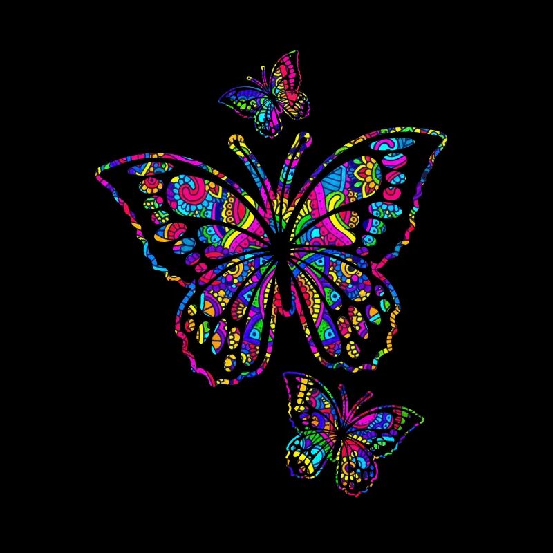 colorful butterfly, gift, gift idea