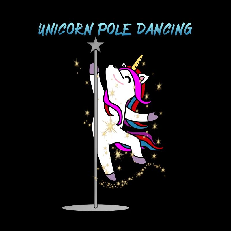 Einhorn Pole Dancing