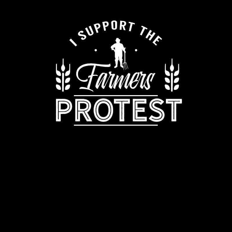 Bauernprotest Landwirt Demonstration