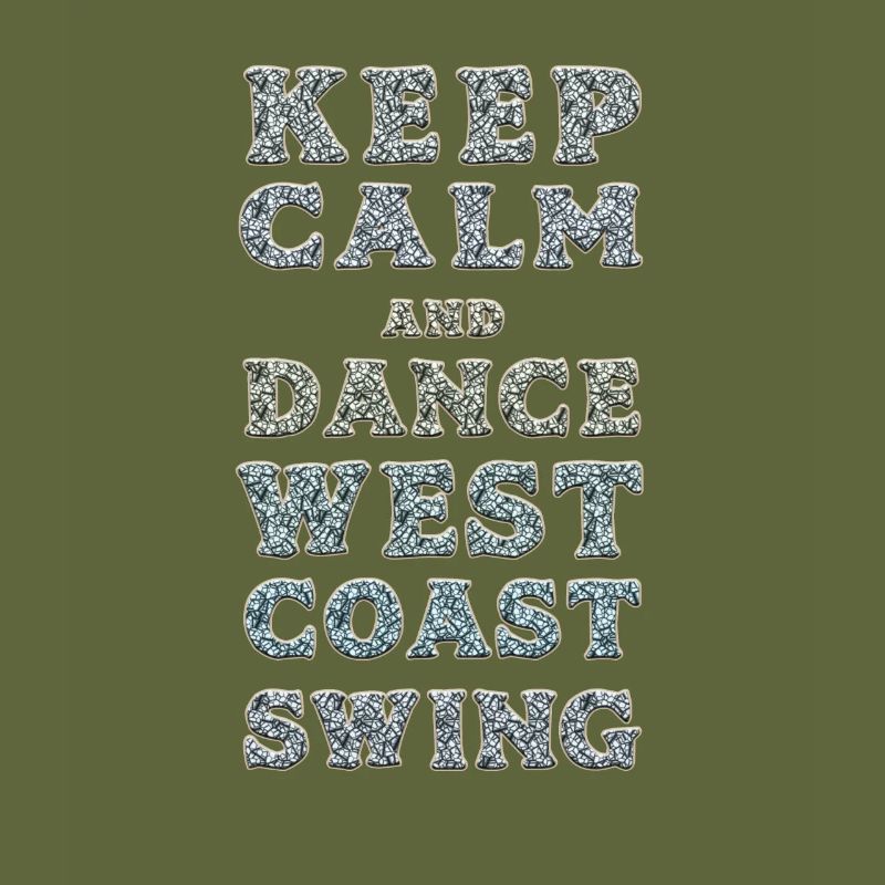 West Coast Swing Dance Geschenk WCS