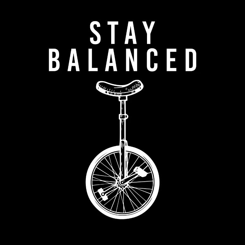 Einradfahrerin Einrad Mädchen Unicycle Balance