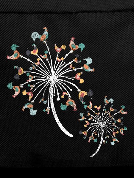 Chicken pusteblume