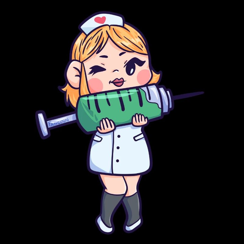 Nurse syringe help gift