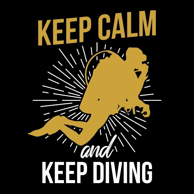 Divers scuba divers calm