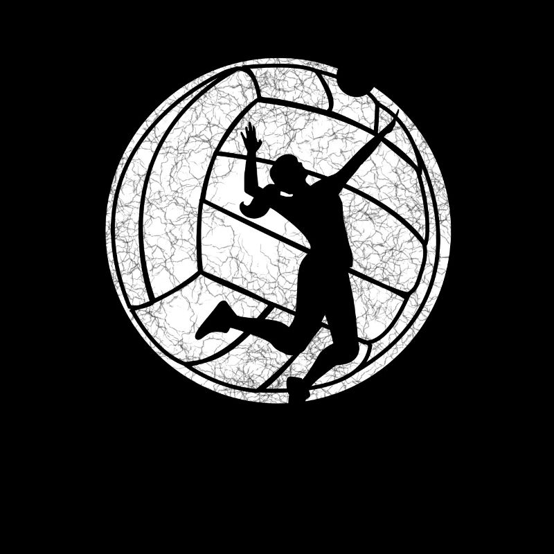Volleyball player Mrs. Volleyball serve