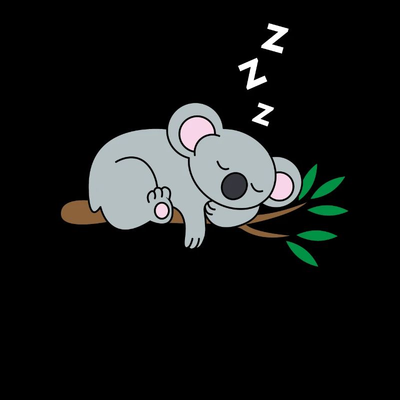 Sleeping Koala Bear