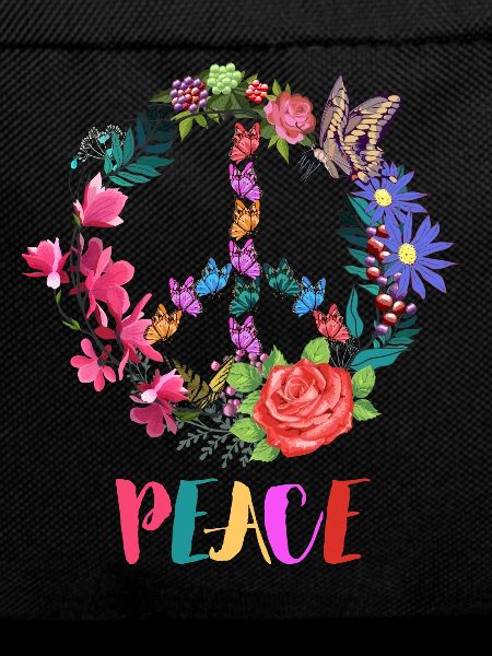 Peac sign flowers