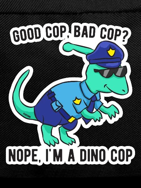 Dinosaur police prison gift