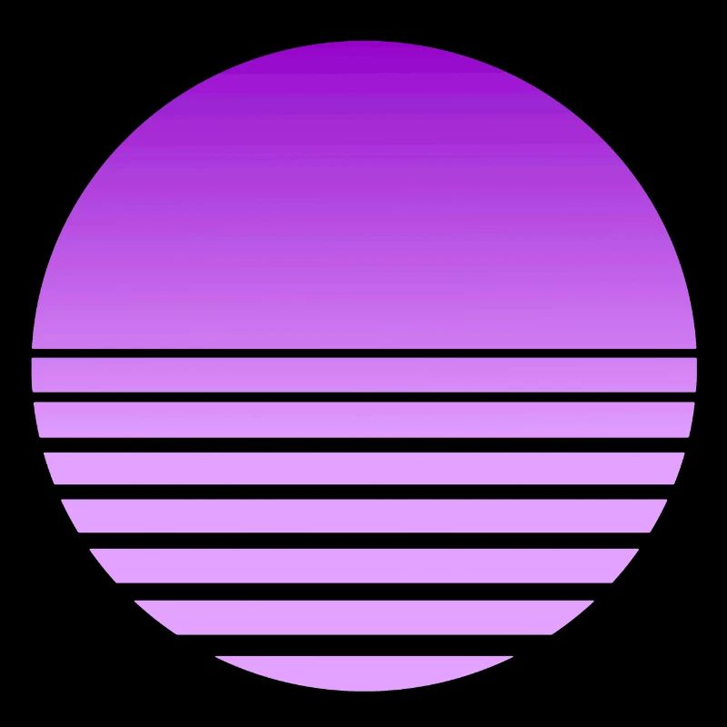 Outrun Retro Moon