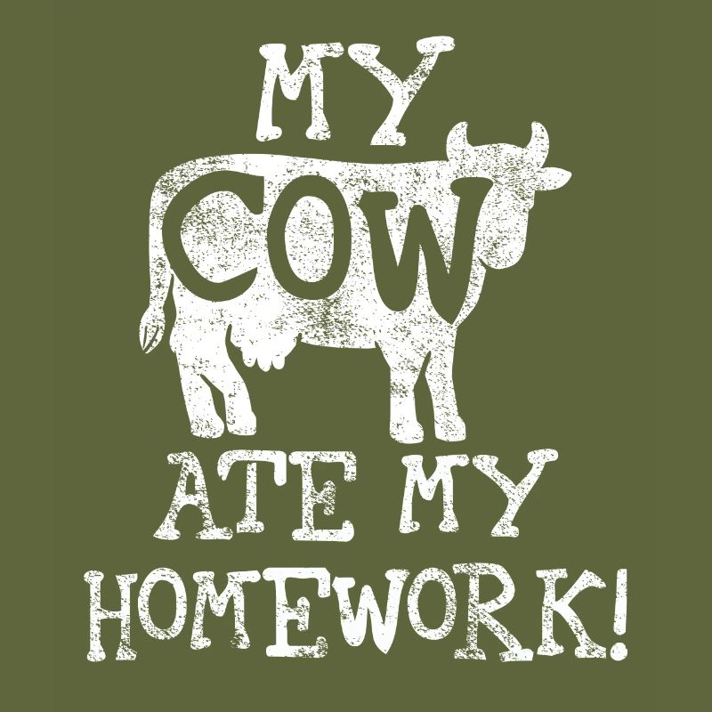 Vache de retour à l'école