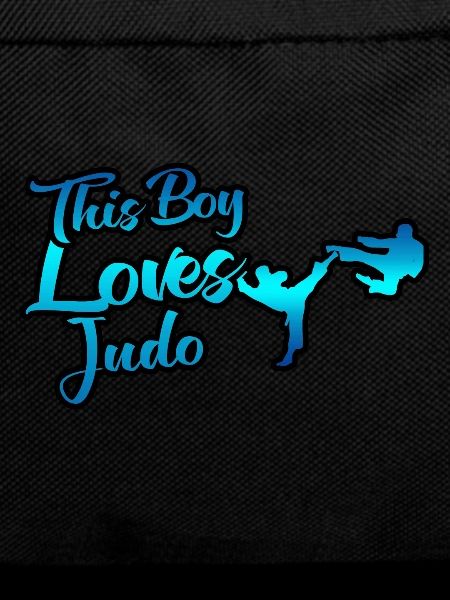 This boy loves judo