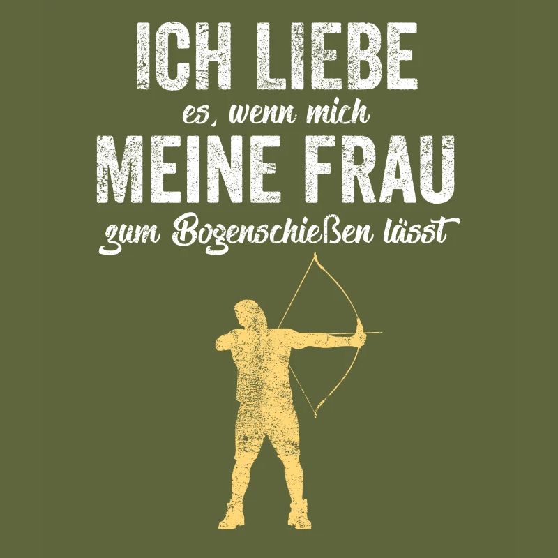 Bogenschießen Lustiger Spruch