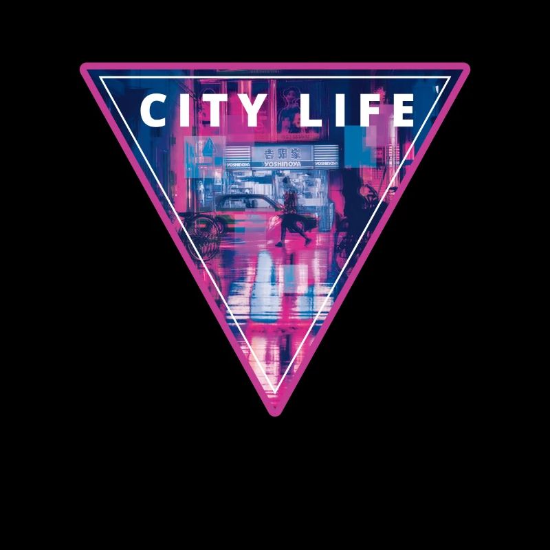 City Life - Synthwave Aesthetic Retrowave